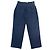 Fendi Navy Blue Zucca Monogramm Baumwollhose Marineblau - Ansicht 2