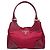 Borsa a spalla in nylon e pelle rossa Prada Rosso