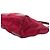 Borsa a spalla in nylon e pelle rossa Prada Rosso - vista 4