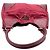 Borsa a spalla in nylon e pelle rossa Prada Rosso - vista 5