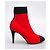 Rote und schwarze Stricksocken-Stiefel Chanel 2019 NWOB, Größe 41, gebraucht - Ansicht 2