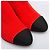 Rote und schwarze Stricksocken-Stiefel Chanel 2019 NWOB, Größe 41, gebraucht - Ansicht 4