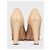 Beige Leder Blockabsatzpumps von Chanel - Größe 39,5 Gebraucht - Ansicht 7