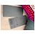Clutch Rock in pelle intrecciata Zadig & Voltaire Rosso Fuchsia Ecru - vista 16