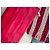 Clutch Rock in pelle intrecciata Zadig & Voltaire Rosso Fuchsia Ecru - vista 18