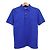 Polo classico in cotone piqué a maniche corte Louis Vuitton Blu