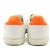 Sneakers in tessuto Monogram della linea Frontrow di Louis Vuitton Bianco Arancione - vista 3
