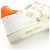 Sneakers in tessuto Monogram della linea Frontrow di Louis Vuitton Bianco Arancione - vista 6