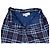 Short de lã e poliéster Burberry Azul - vista 5