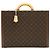 Borsa da viaggio Presidente Monogram di Louis Vuitton Marrone