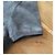 Stouls Grau-blaues Rundhals-T-Shirt 100% perforiertes Wildleder Größe S - Ansicht 8