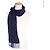 Sciarpa in cashmere e lana Monogram sfumata Louis Vuitton Blu navy - vista 6