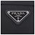Bolsa de Ombro com Logo Triangular 2VL132 da Prada Preto - vista 9