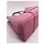 Borsa Hermès Garden Party 30 in tela e pelle rosa - vista 4