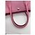 Borsa Hermès Garden Party 30 in tela e pelle rosa - vista 9