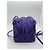 Borsa lunch Bottega Veneta a forma di dado in pelle viola scuro - vista 2