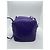 Borsa lunch Bottega Veneta a forma di dado in pelle viola scuro - vista 3