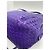 Borsa lunch Bottega Veneta a forma di dado in pelle viola scuro - vista 7