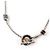 Hermès Collana Pendente H-logo Meli Melo HERMES Nero Argento