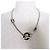 Hermès Collana Pendente H-logo Meli Melo HERMES Nero Argento - vista 3