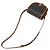 Céline Borsa a Spalla Celine 19150 Folco Medium Triomphe in Tela Marrone - vista 4