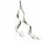 Collana a goccia doppia Orchidea rara Frank Gehry 925 Tiffany & Co. Argento - vista 2