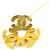 Spilla Triple Coco Mark Vintage Chanel 1994 D'oro - vista 5