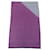 Sciarpa in cashmere Hermès in blu navy e viola Porpora