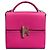 Borsa Hermès Cinhetic in pelle di pecora fucsia Fuschia