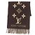 Sciarpa in cashmere marrone Louis Vuitton
