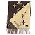 Sciarpa in cashmere marrone Louis Vuitton - vista 2
