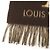 Sciarpa in cashmere marrone Louis Vuitton - vista 5