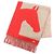 Sciarpa in cashmere Love Story di Hermès Rosso Beige