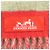 Sciarpa in cashmere Love Story di Hermès Rosso Beige - vista 6