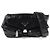 Bolsa de ombro de couro com logo triangular Prada 2VH174 Preto