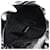 Bolsa de ombro de couro com logo triangular Prada 2VH174 Preto - vista 7