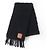 Stola in mohair e lana nera Loewe Nero