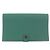 Portafoglio Lungo Hermès in Verde Scuro