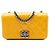 Chanel Piccola Borsa Coco Boy in Vitello Laccato Giallo