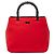 Bamboo Bolso de mano de bambú de lana roja y piel de ternera Gucci