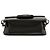 Borsa a tracolla in pelle di vitello nera con logo Valentino Nero - vista 3