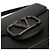 Borsa a tracolla in pelle di vitello nera con logo Valentino Nero - vista 6