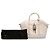 Borsa Antigona Lock 4G in pelle di vitello bianca Givenchy Bianco - vista 11