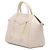 Borsa Antigona Lock 4G in pelle di vitello bianca Givenchy Bianco - vista 2