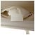 Borsa Antigona Lock 4G in pelle di vitello bianca Givenchy Bianco - vista 6