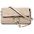 Mini borsa Faye in pelle di vitello e suede marrone Chloé con catena a tracolla Taupe