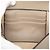Mini borsa Faye in pelle di vitello e suede marrone Chloé con catena a tracolla Taupe - vista 5