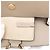 Mini borsa Faye in pelle di vitello e suede marrone Chloé con catena a tracolla Taupe - vista 6