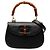 Gucci Nero Piccolo Pelle Grana di Vitello Bamboo Night