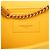 Saint Laurent Borsa a tracolla Kate Monogram in suede giallo medio con frange Senape - vista 5